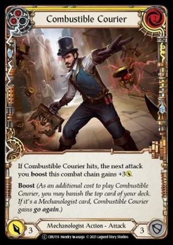 Combustible Courier (Yellow)