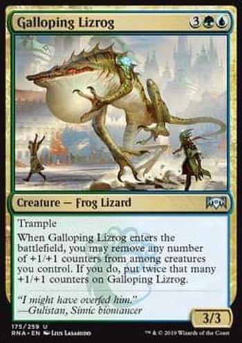 Galloping Lizrog