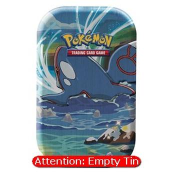 Empty Shining Fates Mini Tins: Kyogre Tin