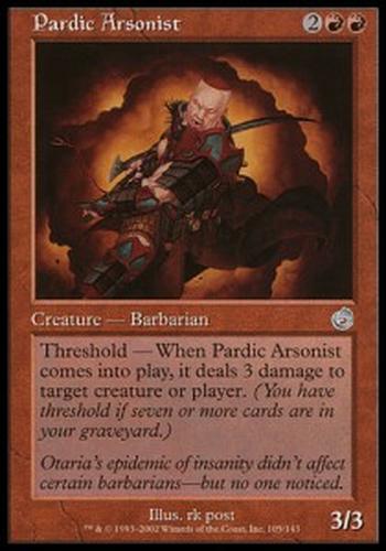 Pardic Arsonist