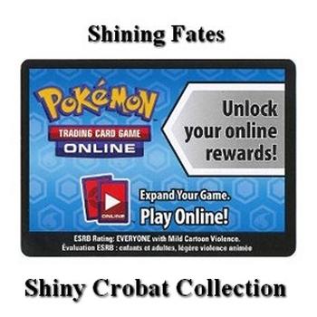 Online Code Card (Shining Fates: Shiny Crobat VMAX Collection)