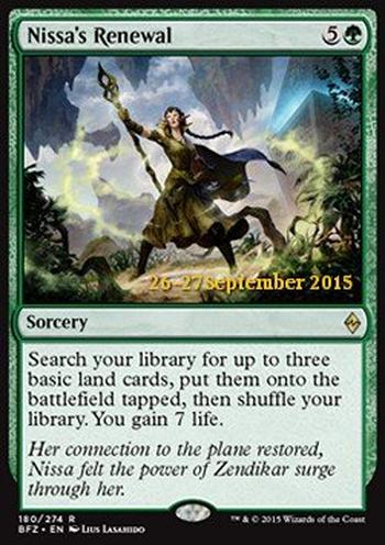 Nissa's Renewal