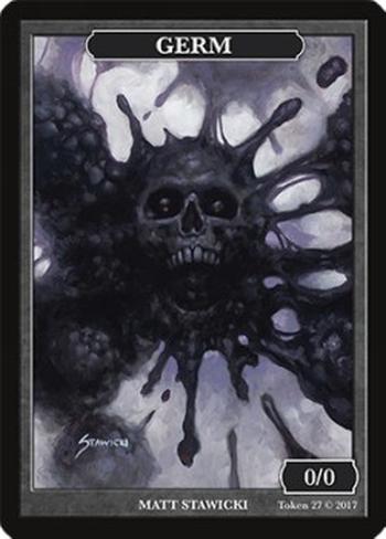 Germ Token (Black 0/0)