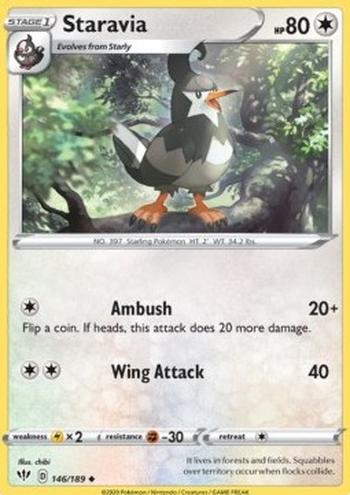 Staravia [Ambush | Wing Attack]