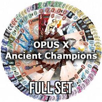 Set completo de Opus X: Ancient Champions