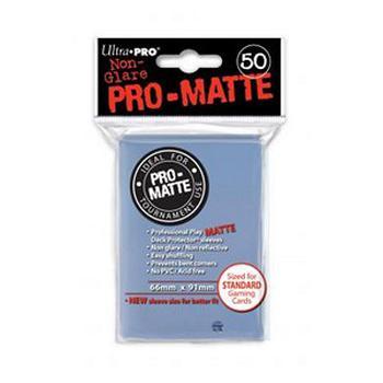 50 Ultra Pro Pro-Matte Sleeves (Translucent)