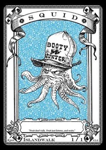 Squid Token (Blue 1/1)