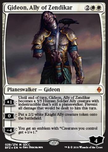 Gideon, Ally of Zendikar