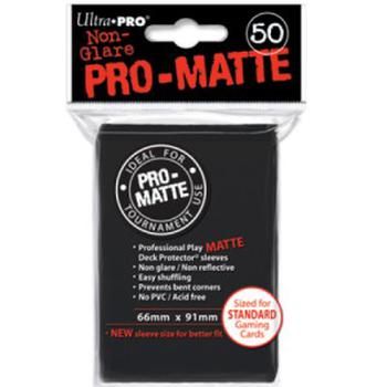 50 Fundas Ultra Pro Pro-Matte (Negro)