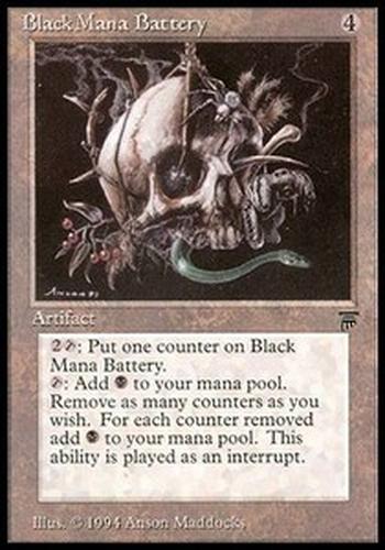 Black Mana Battery