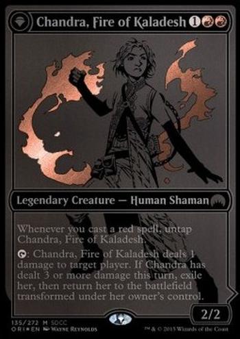 Chandra, Fire of Kaladesh // Chandra, Roaring Flame