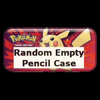 Random Empty Back to School Pencil Case