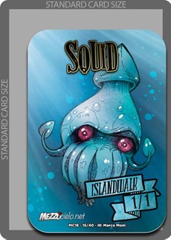 Squid Token (Blue 1/1)