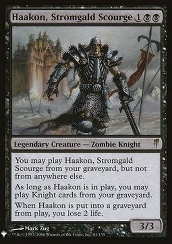 Haakon, Stromgald Scourge