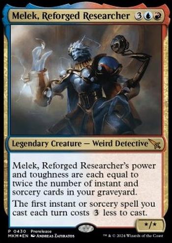 Melek, Reforged Researcher