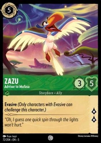 Zazu - Advisor to Mufasa