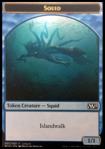 Squid Token (Blue 1/1)