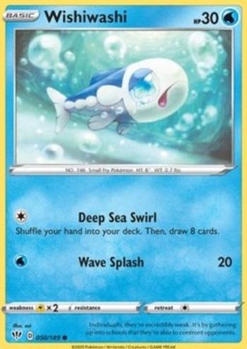 Wishiwashi [Deep Sea Swirl | Wave Splash]