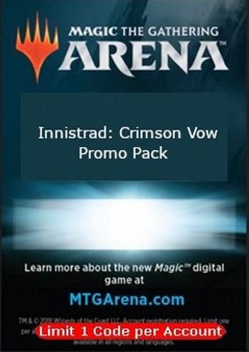 Arena Code Card (Promo Pack)