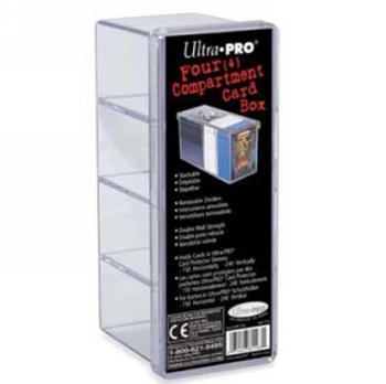 Ultra-Pro: 4-Compartment Card Box