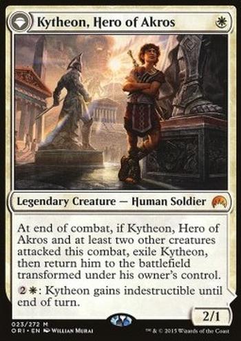 Kytheon, Hero of Akros // Gideon, Battle-Forged