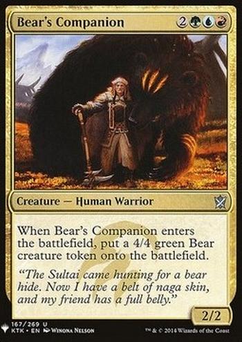 Bear's Companion