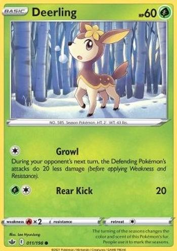 Deerling [Growl | Rear Kick]