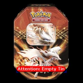 Empty EX Tins: Reshiram-EX Tin