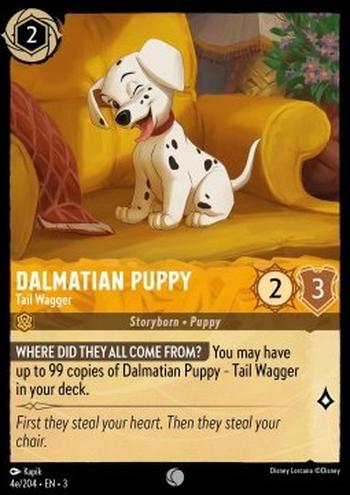 Dalmatian Puppy - Tail Wagger