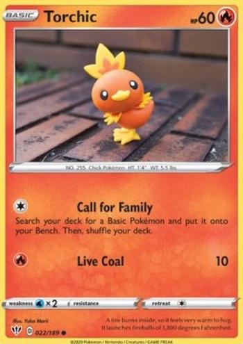 Torchic [Call for Family | Live Coal]