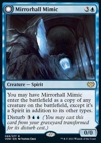 Mirrorhall Mimic // Ghastly Mimicry