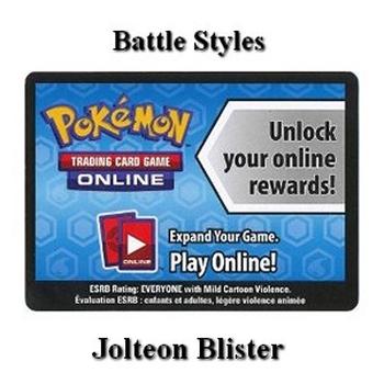 Online Code Card (Jolteon Blister)