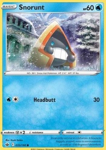 Snorunt [Headbutt]