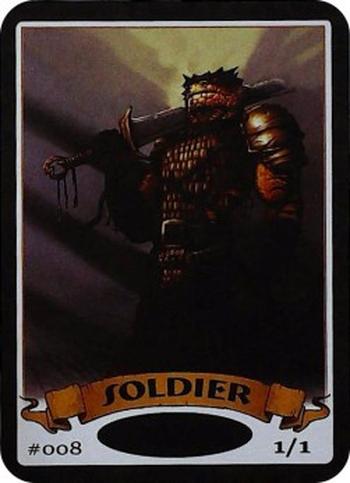 Soldier Token (White 1/1)