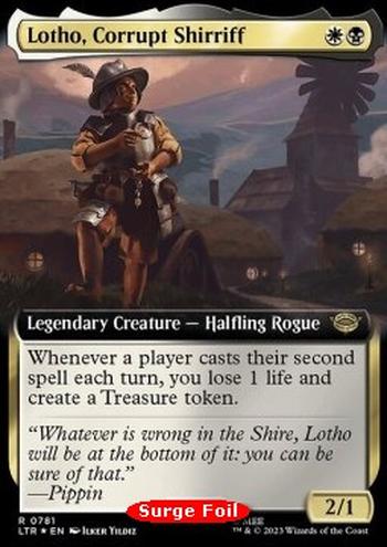 Lotho, Corrupt Shirriff