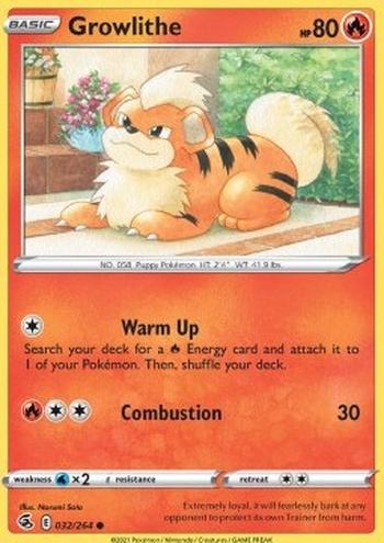 Growlithe [Warm Up | Combustion]