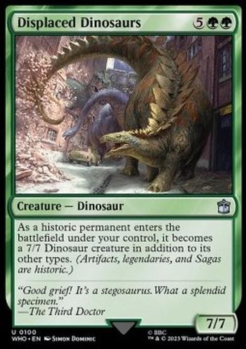 Displaced Dinosaurs