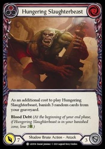 Hungering Slaughterbeast (Red)