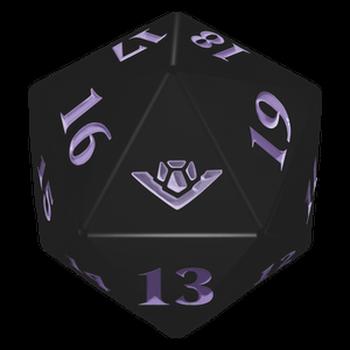 Outlaws of Thunder Junction: D20 Die (Purple)