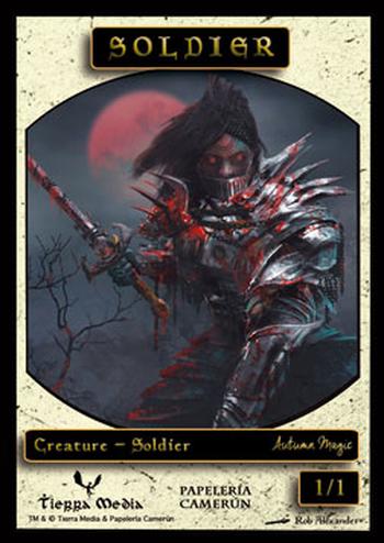 Soldier Token (White 1/1)