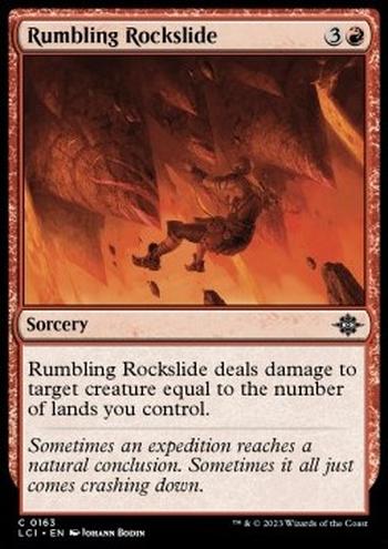 Rumbling Rockslide