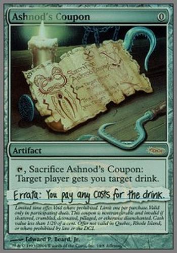 Ashnod's Coupon