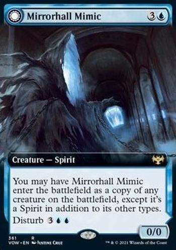 Mirrorhall Mimic // Ghastly Mimicry