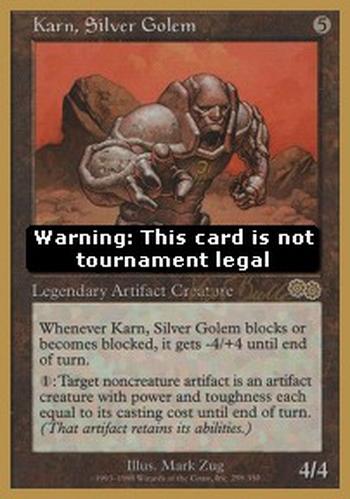 Karn, Silver Golem