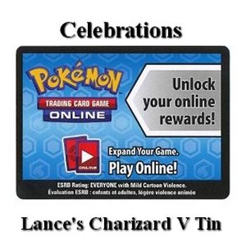 Online Code Card (Lance's Charizard V Tin)