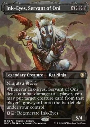 Ink-Eyes, Servant of Oni