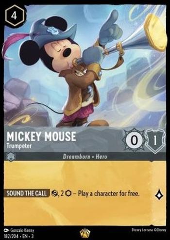 Mickey Mouse - Trumpeter