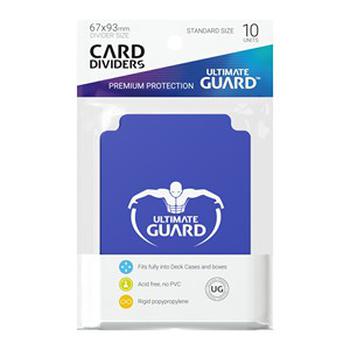 10 Ultimate Guard Kartentrenner (Blau)