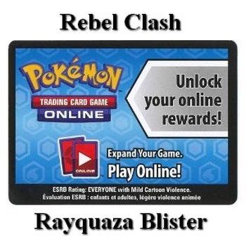 Online Code Card (Rayquaza Blister)