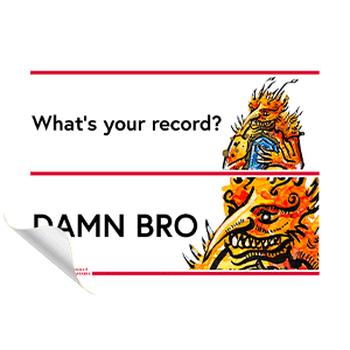 SAWATARIX: What's Your Record Sticker